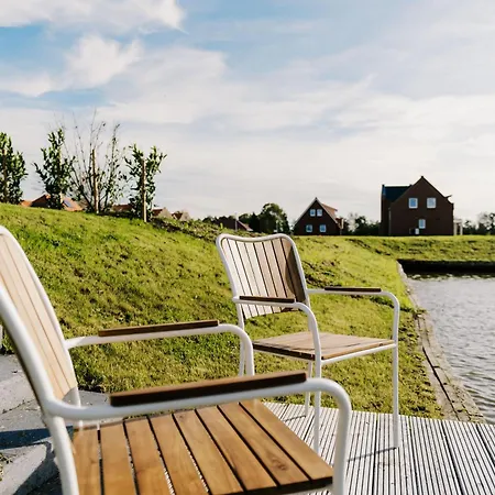 度假居 Kuesten Grachten 1 Direkte Wasserlage, Terrasse, 76qm, Neubaugebiet