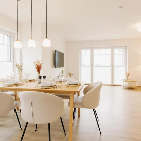 Kuesten Grachten 1 Direkte Wasserlage, Terrasse, 76qm, Neubaugebiet شقة