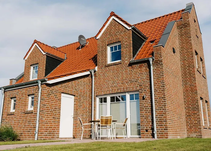 Kuesten Grachten 1 Direkte Wasserlage, Terrasse, 76qm, Neubaugebiet Apartament Greetsiel