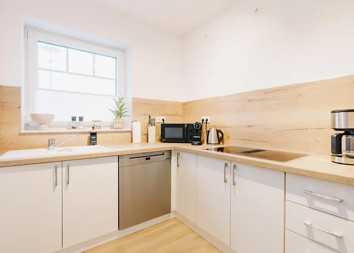 Apartament Kuesten Grachten 1 Direkte Wasserlage, Terrasse, 76qm, Neubaugebiet *